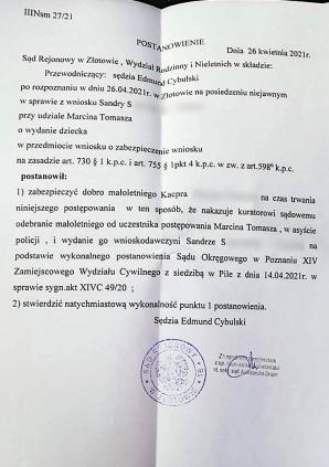 [VIDEO] TOGI BEZ SUMIEŃ: Kolejne dziecko zabite wczoraj w Wielkopolsce przez matkę! Czy Prokurator Okręgowy Michał Smętkowski skutecznie zadba o zdrowie i życie 4-letniego Kacperka?