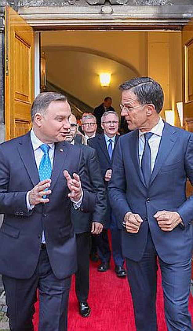 Prezydent w Holandii. Spotkania polityczne i gospodarcze